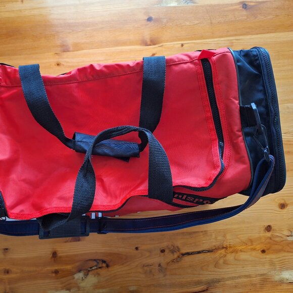 Uhlsport Red, Black & White Duffel Bag - Picture 3 of 9